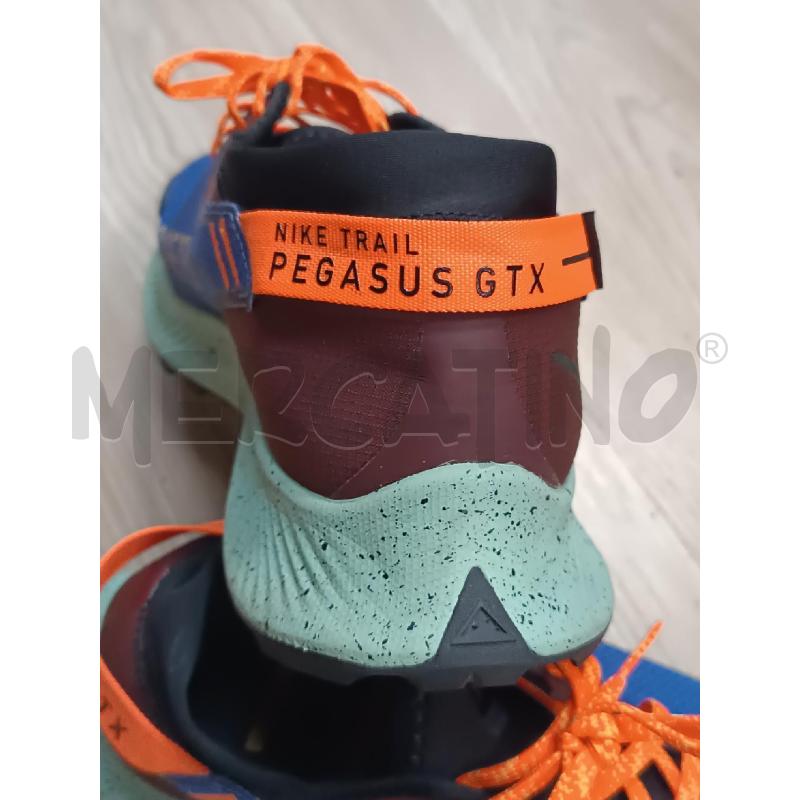 SNEAKERS UOMO NIKE TRAIL PEGASUS GTX BLU BORDEAUX VERDI  | Mercatino dell'Usato Torino tenivelli 5