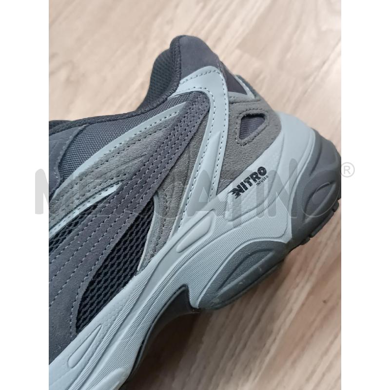 SNEAKERS UOMO PUMA NITRO GRIGIE INSERTI SCAMOSCIATO  | Mercatino dell'Usato Torino tenivelli 3