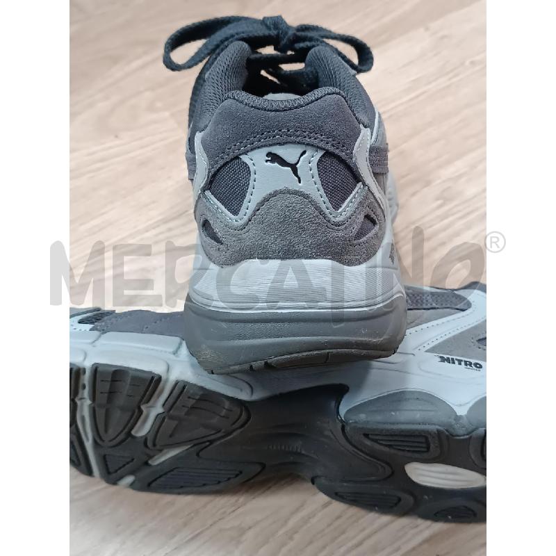 SNEAKERS UOMO PUMA NITRO GRIGIE INSERTI SCAMOSCIATO  | Mercatino dell'Usato Torino tenivelli 5