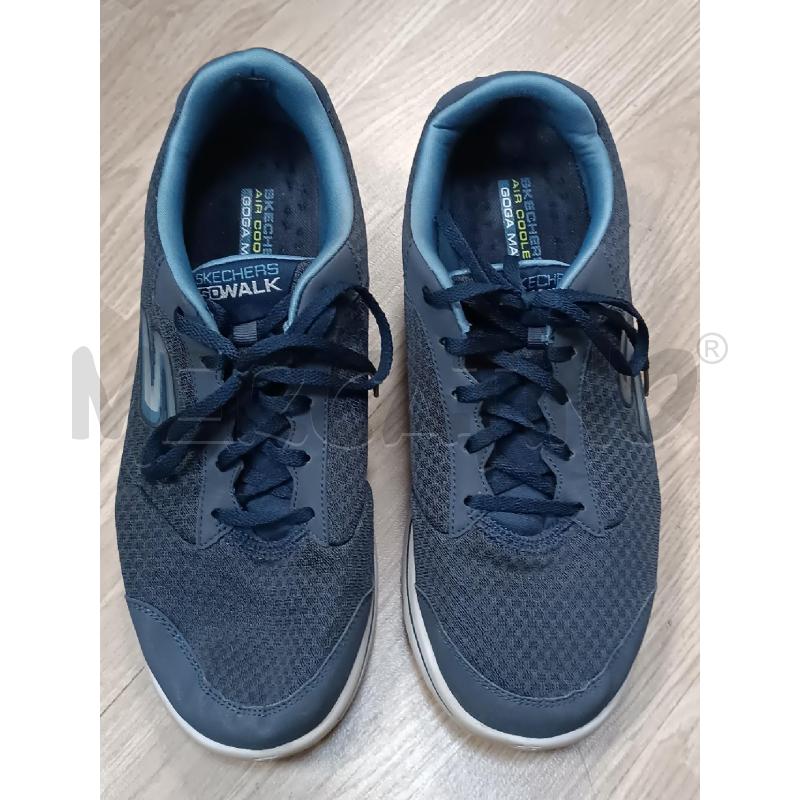 SNEAKERS UOMO SKETCHERS BLU AIR COOLED GOGA MAT | Mercatino dell'Usato Torino tenivelli 1
