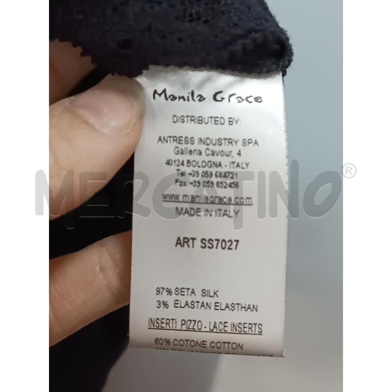 SOTTOVESTE MANILA  GRACE NERA BRETELLE | Mercatino dell'Usato Torino tenivelli 4