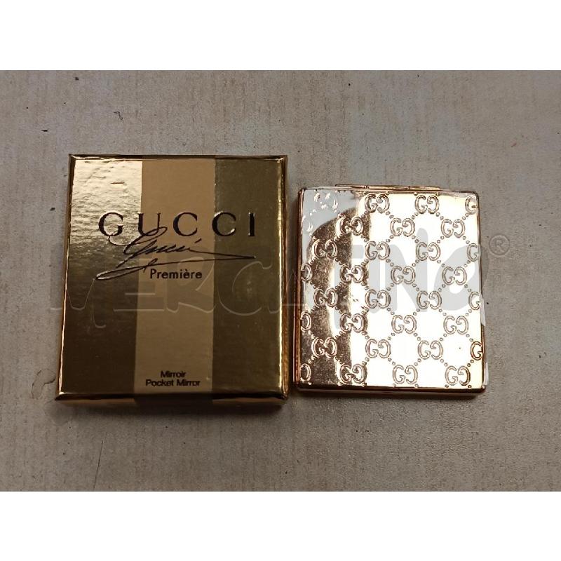 SPECCHIETTO GUCCI PREMIERE DORATO  | Mercatino dell'Usato Torino tenivelli 1