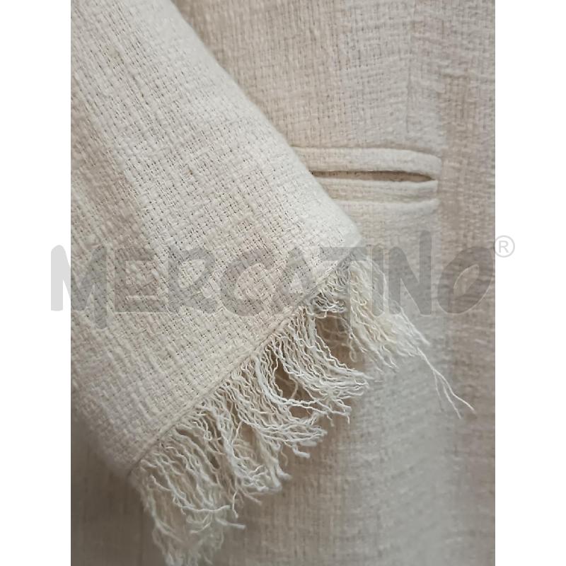 SPOLVERINO DONNA 0205 MADE ITALY BIANCO BRD FRANGE | Mercatino dell'Usato Torino tenivelli 3