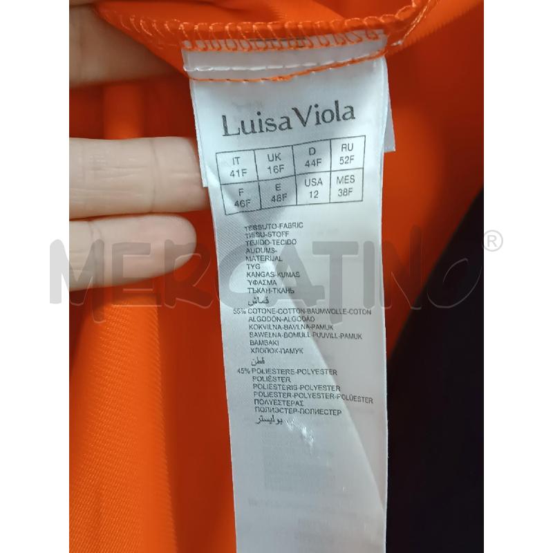 SPOLVERINO DONNA LUISA VIOLA ARANCIONE  | Mercatino dell'Usato Torino tenivelli 4
