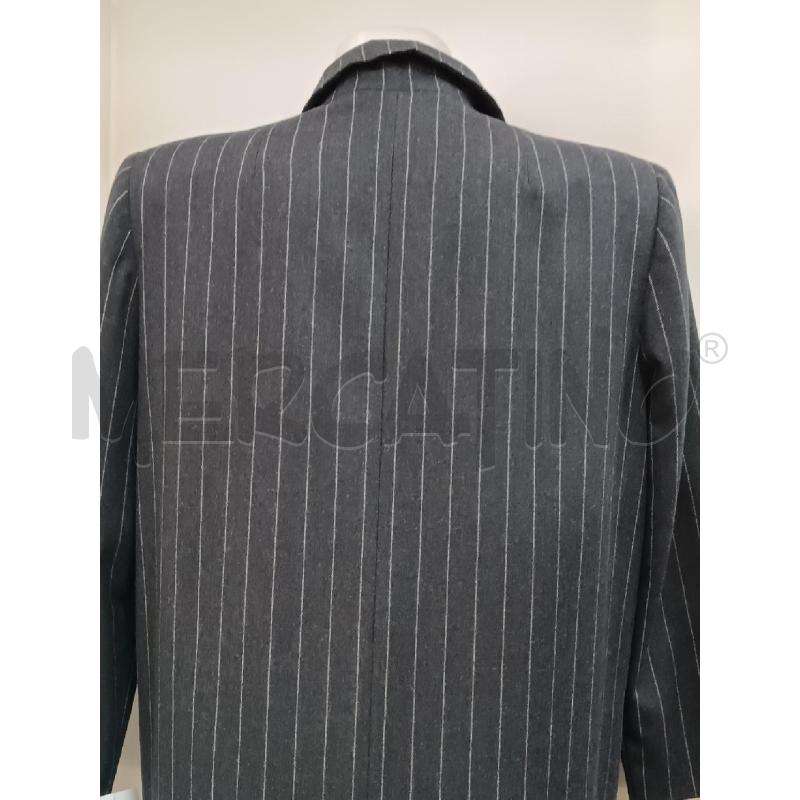 SPOLVERINO DONNA L PUCCI GRIGIO GESSATO BOTTONI NERI  | Mercatino dell'Usato Torino tenivelli 3