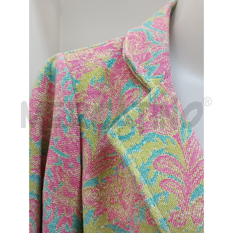 SPOLVERINO DONNA STU ANDSTUMODELLO DAMASCATO FANTASIA ROSA VERDE  | Mercatino dell'Usato Torino tenivelli 2
