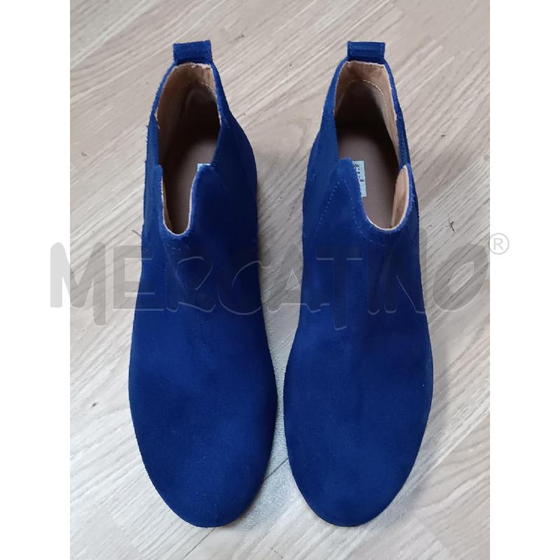 STIVALETTI DONNA FLITFLOP SCAMOSCIATO BLU | Mercatino dell'Usato Torino tenivelli 1