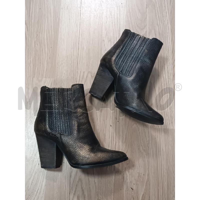 STIVALETTI DONNA PEPE JEANS EFFETTO MARTELLATO BRONZO  | Mercatino dell'Usato Torino tenivelli 1