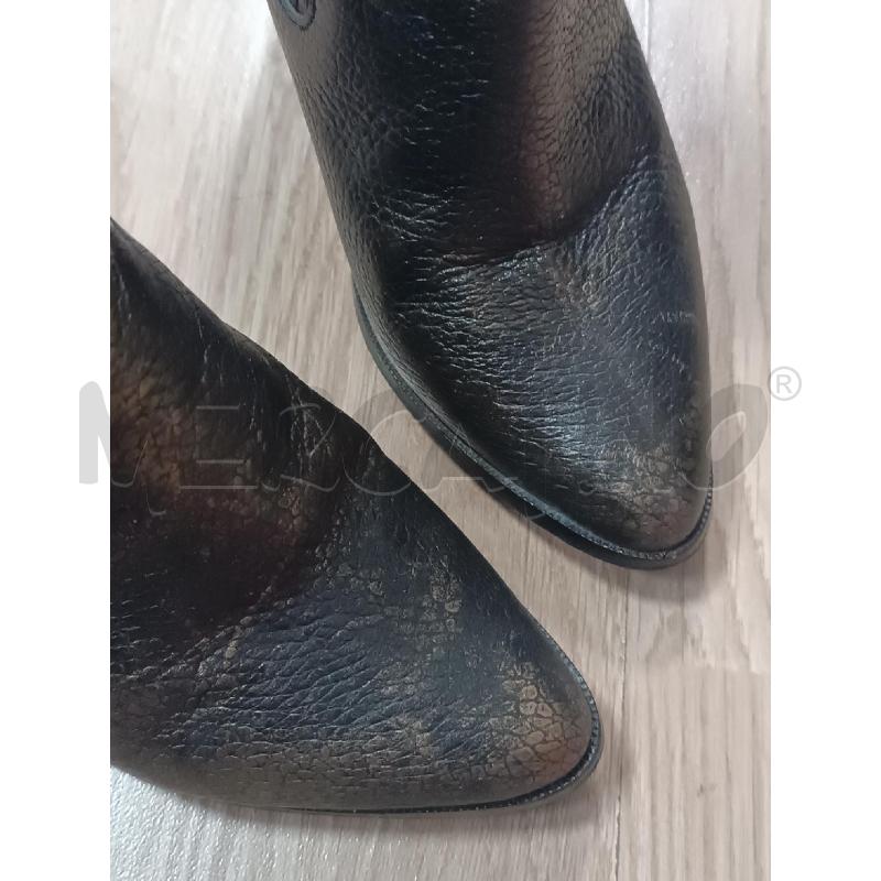 STIVALETTI DONNA PEPE JEANS EFFETTO MARTELLATO BRONZO  | Mercatino dell'Usato Torino tenivelli 3
