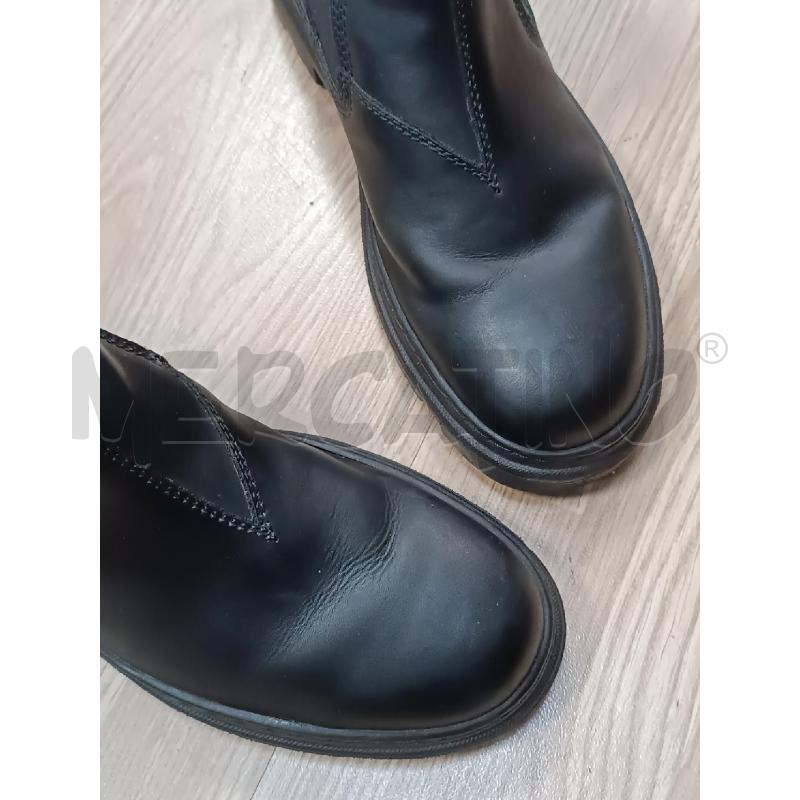 STIVALETTI UOMO VALLE VERDE NERI INSERTO ELASTICO | Mercatino dell'Usato Torino tenivelli 3