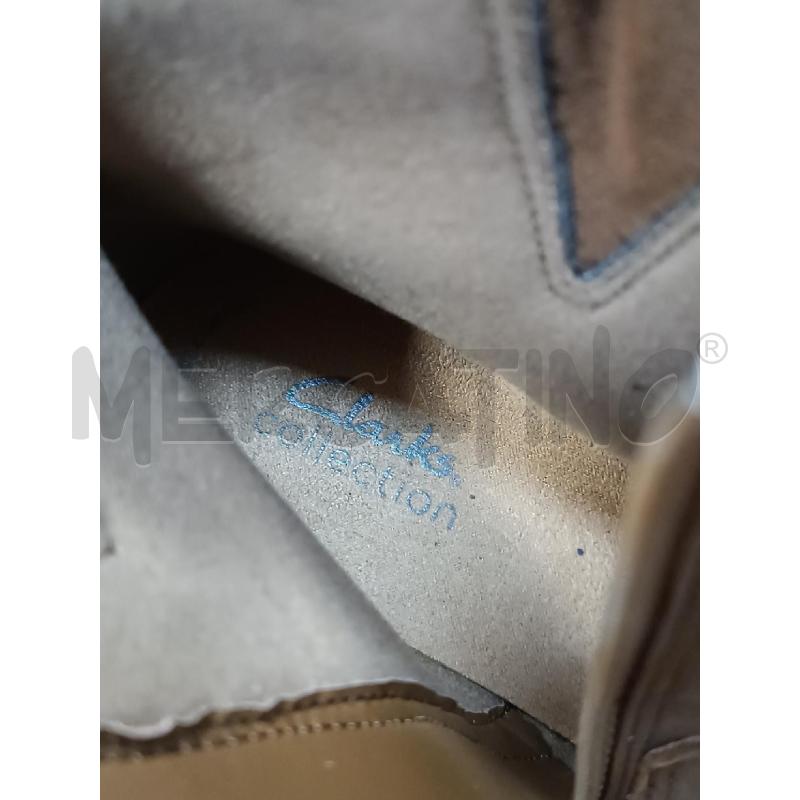 STIVALI DONNA CLARKS SCAMOSCIATO MARRONE  | Mercatino dell'Usato Torino tenivelli 5
