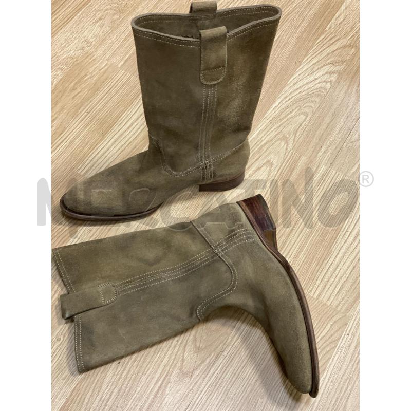 STIVALI DONNA SCAMOSCIATE MARRONE N.D.C | Mercatino dell'Usato Torino tenivelli 3