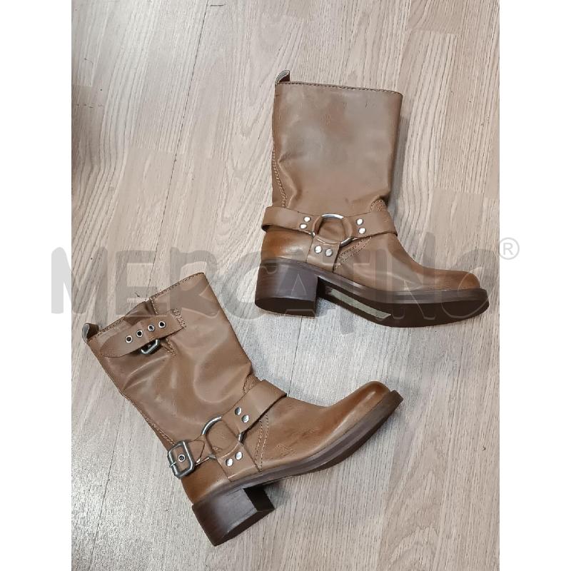 STIVALI DONNA STEVE MADDEN MARRONI MODELLO TEXANI  | Mercatino dell'Usato Torino tenivelli 1
