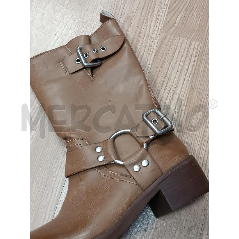 STIVALI DONNA STEVE MADDEN MARRONI MODELLO TEXANI  | Mercatino dell'Usato Torino tenivelli 3