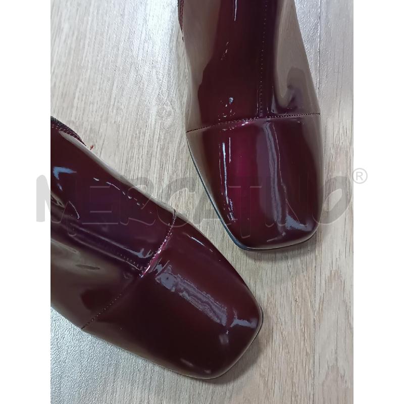 STIVALI DONNA VERNICE BORDEAUX HOGL  | Mercatino dell'Usato Torino tenivelli 3