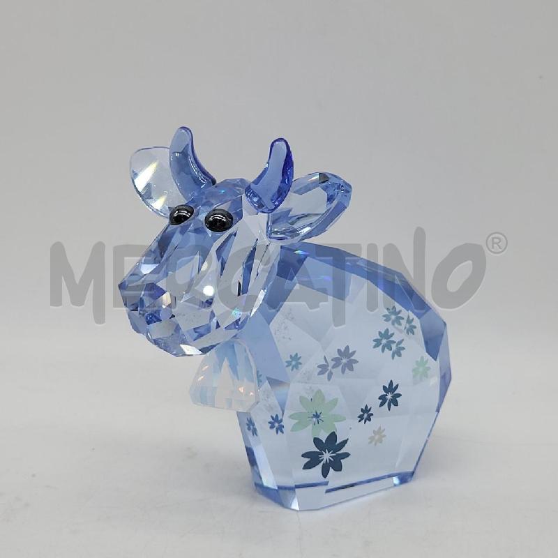 SWAROVSKI MUCCA COLLEZIONE CRISTALLO BLU | Mercatino dell'Usato Torino tenivelli 1