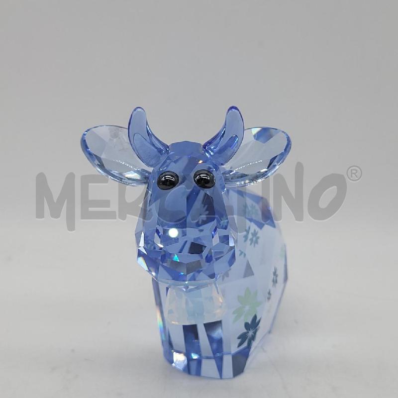 SWAROVSKI MUCCA COLLEZIONE CRISTALLO BLU | Mercatino dell'Usato Torino tenivelli 2