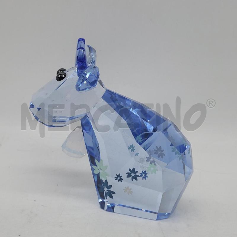 SWAROVSKI MUCCA COLLEZIONE CRISTALLO BLU | Mercatino dell'Usato Torino tenivelli 3