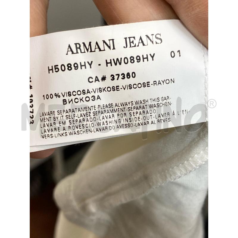 TOP ARMANI JEANS PANNA BRETELLE  | Mercatino dell'Usato Torino tenivelli 5