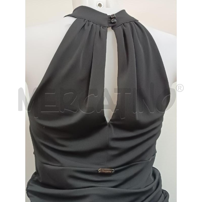 TOP FRACOMINO NERO SMANICATO  | Mercatino dell'Usato Torino tenivelli 3