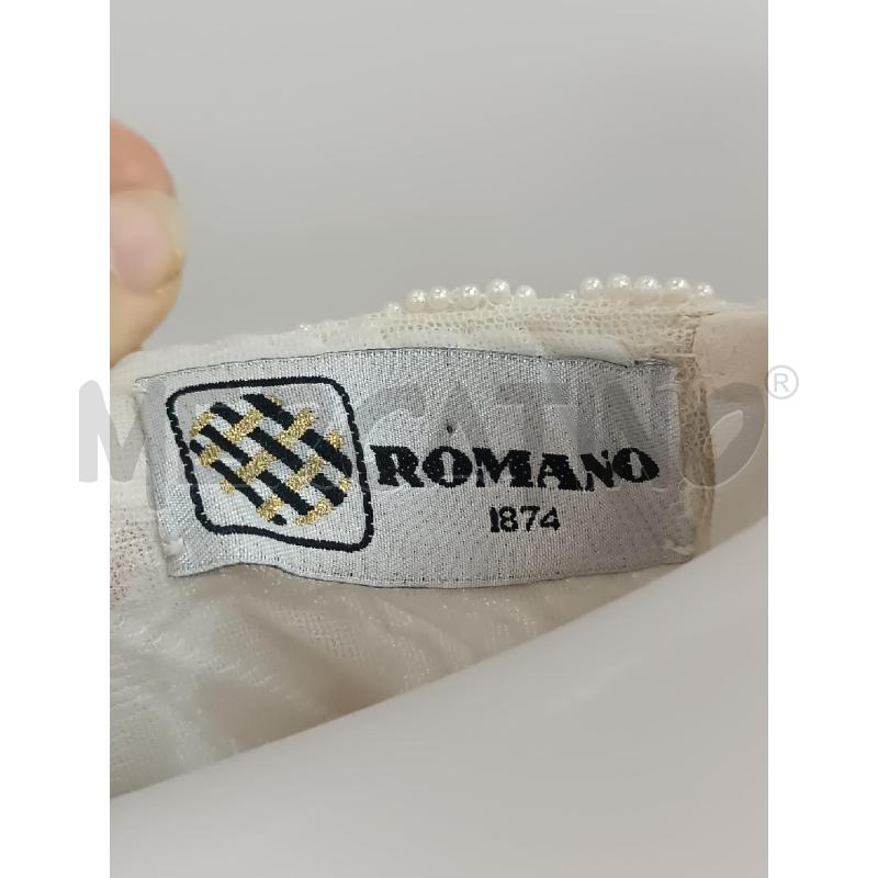 TOP PERLINE BIANCHE E STRASS ROMANO 1874 | Mercatino dell'Usato Torino tenivelli 5