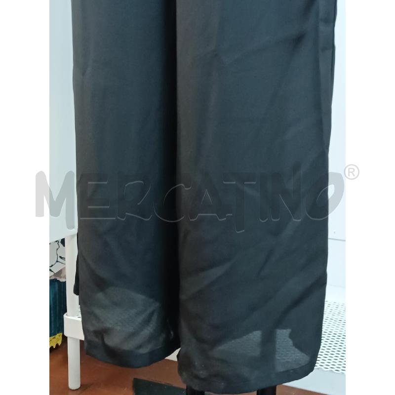TUTA DONNA GUESS NERA A BRETELLE VOLLANT BOTTONI DORATI  | Mercatino dell'Usato Torino tenivelli 3
