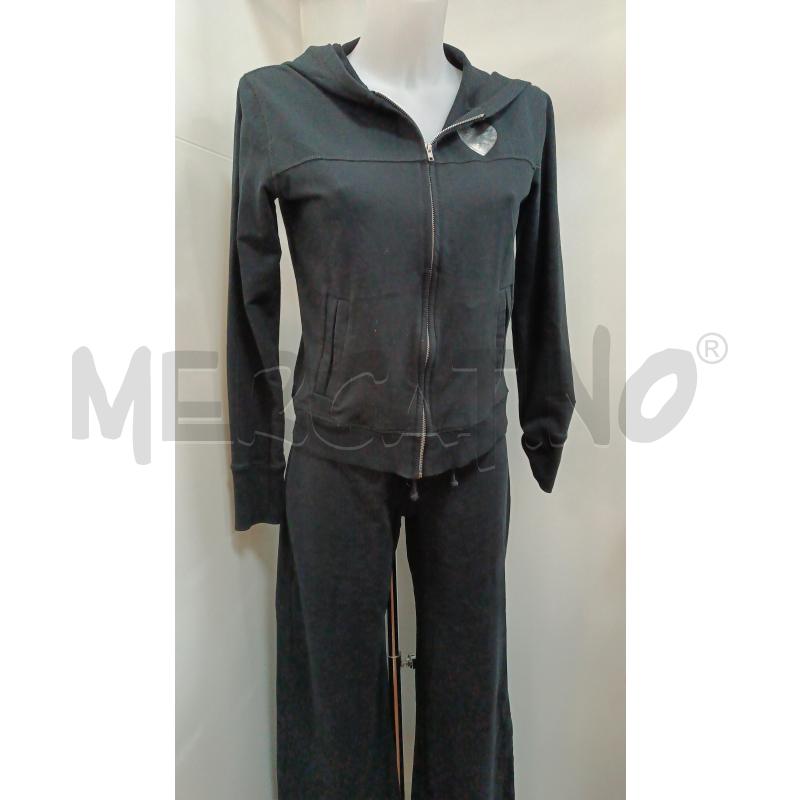 TUTA DONNA MAX&CO NERA COTTONE MAX&ME PANTALONE + FELPA  | Mercatino dell'Usato Torino tenivelli 1