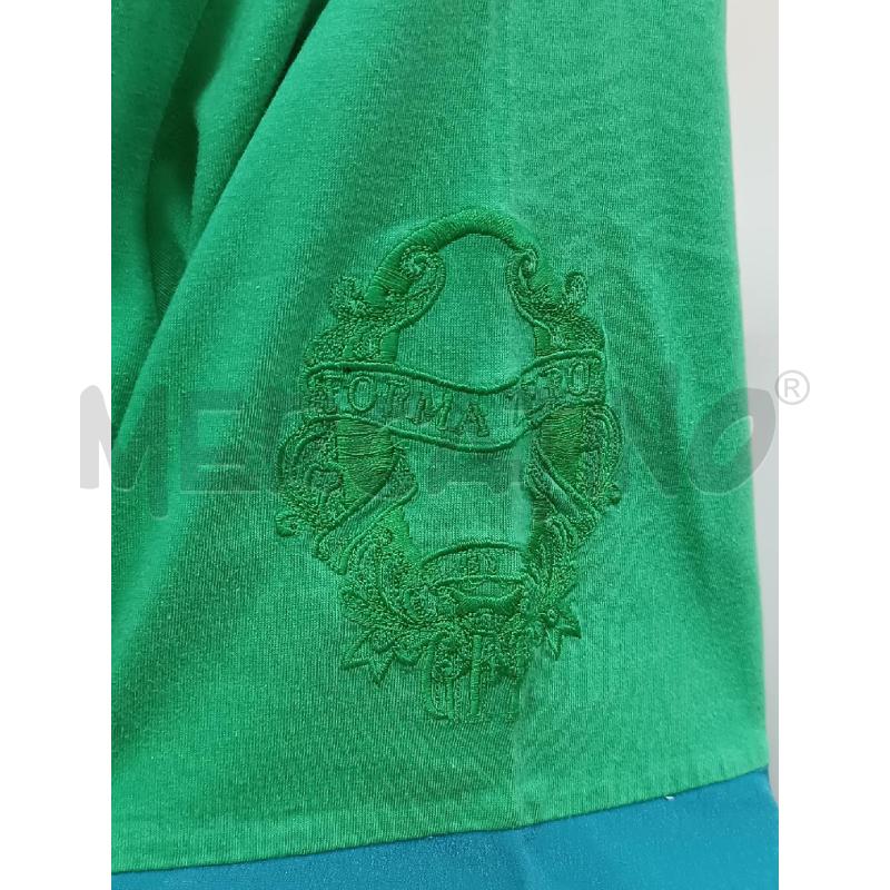 T SHIRT DONNA FORMA ZERO BY GFF VERDE AZZURRO  | Mercatino dell'Usato Torino tenivelli 2