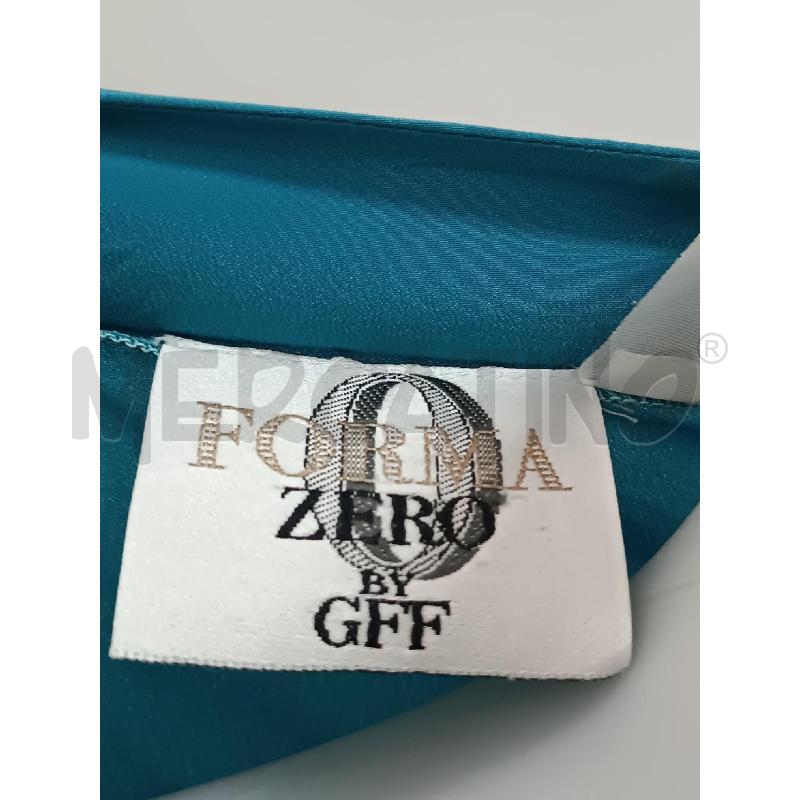 T SHIRT DONNA FORMA ZERO BY GFF VERDE AZZURRO  | Mercatino dell'Usato Torino tenivelli 5