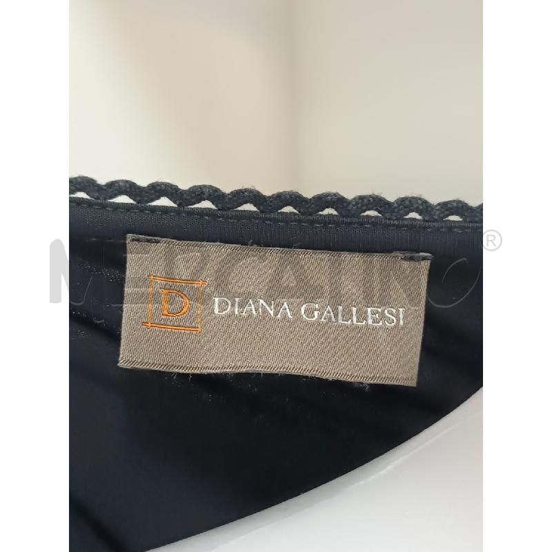 T SHIRT DONNA NERO DIANA GALLESI  | Mercatino dell'Usato Torino tenivelli 4