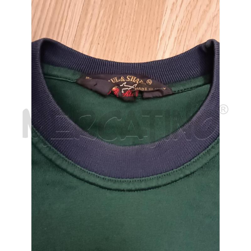 T SHIRT UOMO PAUL SHARK VERDE BORDEAUX BLU  | Mercatino dell'Usato Torino tenivelli 3