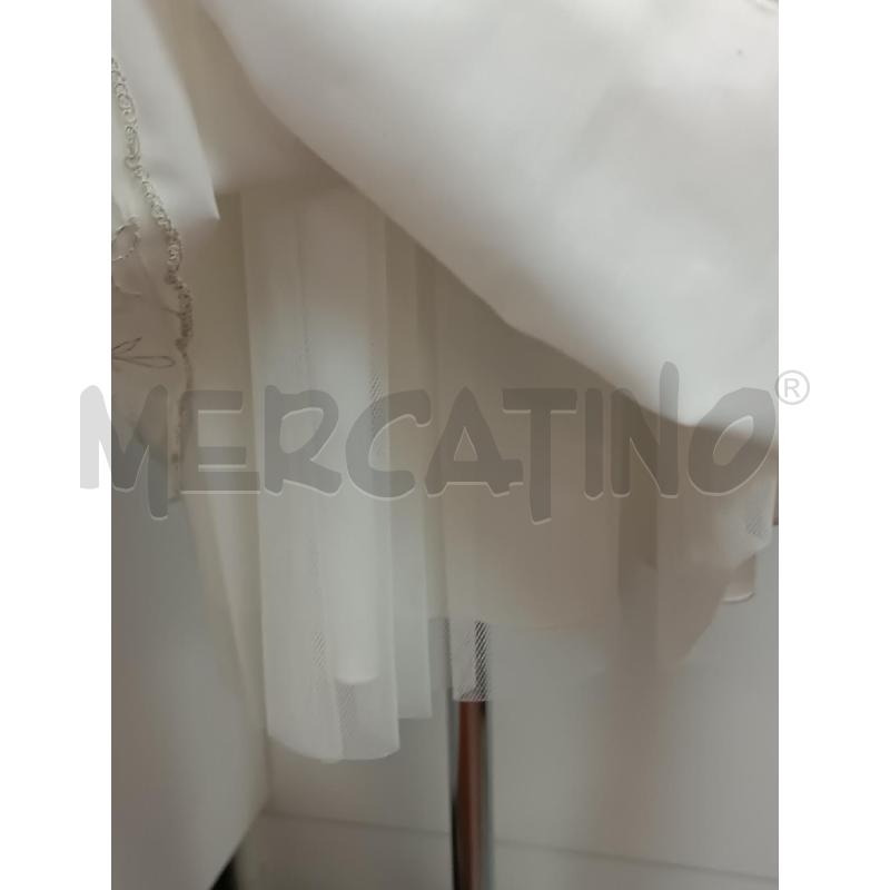 VESTITO BAMBINA LEZY BIANCO DA CEREMONIA  | Mercatino dell'Usato Torino tenivelli 3