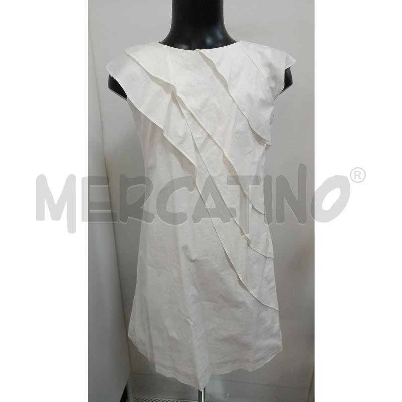VESTITO BAMBINA TRU TRUSSARDI DA CEREMONIA BIANCO SMANCIATO  | Mercatino dell'Usato Torino tenivelli 1