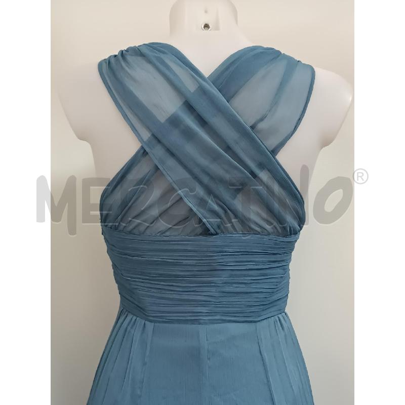 VESTITO DA CEREMONIA DONNA ASOS DESIGN CARTA DA ZUCCHERO DRAPE E PLISSETATO  | Mercatino dell'Usato Torino tenivelli 4