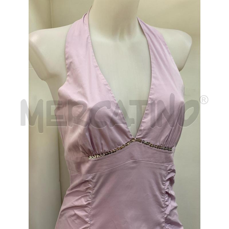 VESTITO DA CEREMONIA DONNA CASTELLANI LILLA CON STRASS | Mercatino dell'Usato Torino tenivelli 2