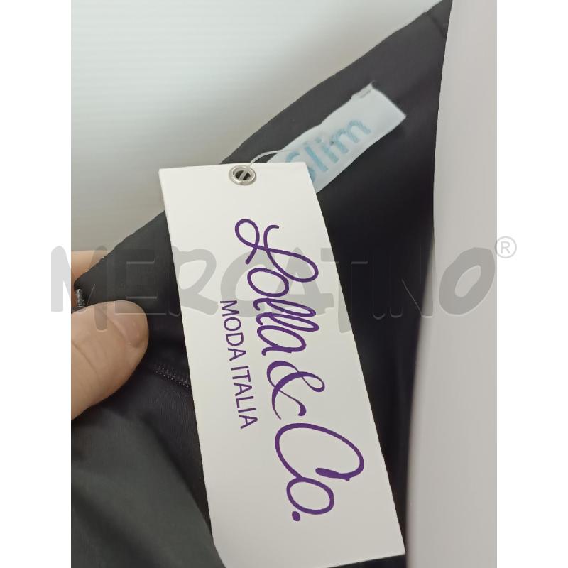 VESTITO DA CEREMONIA DONNA SLIMDORATO FLOREALE PIZZO NERO  | Mercatino dell'Usato Torino tenivelli 4