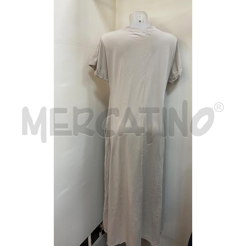 VESTITO DONNA ALPHA STUDIO MAGLINA GRIGIO CHIARO  | Mercatino dell'Usato Torino tenivelli 2
