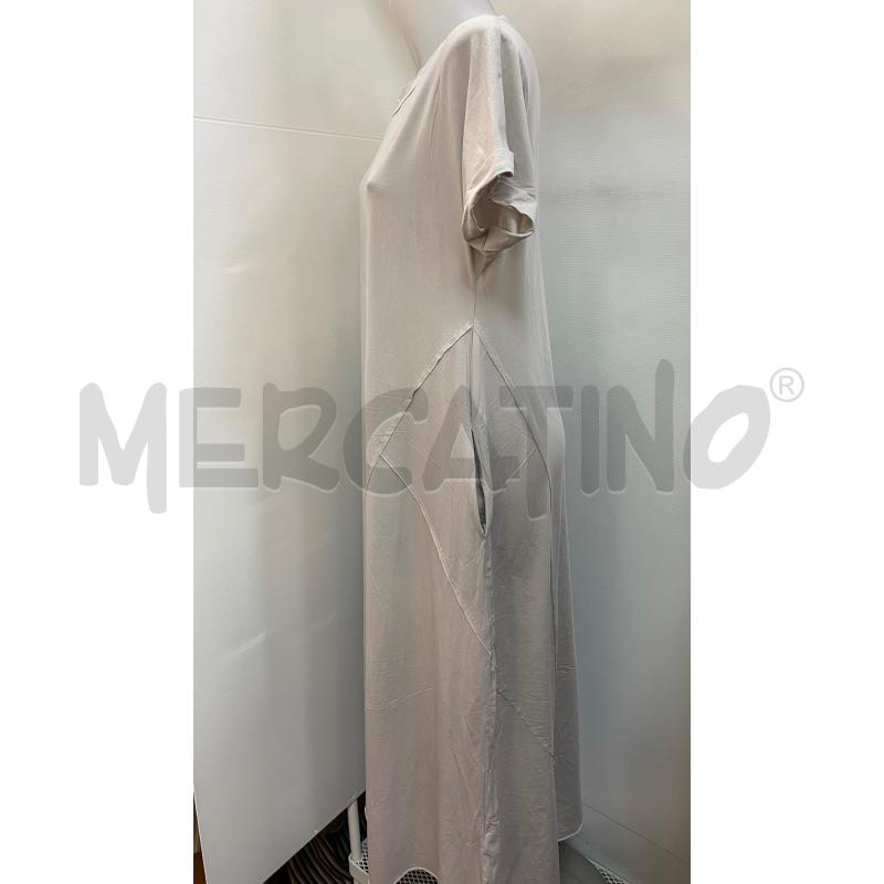 VESTITO DONNA ALPHA STUDIO MAGLINA GRIGIO CHIARO  | Mercatino dell'Usato Torino tenivelli 3