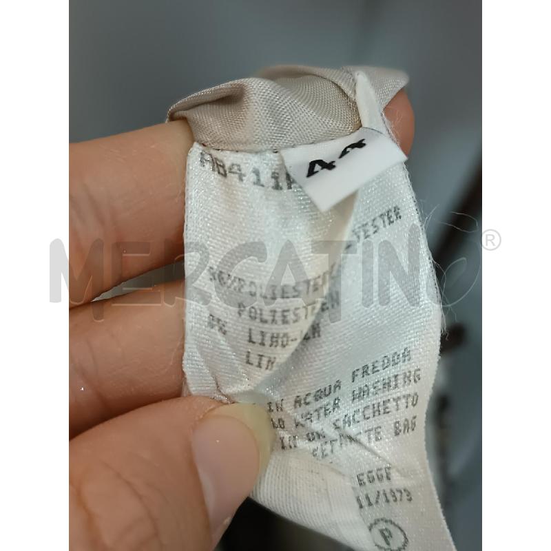 VESTITO DONNA ANNAPIANURA BRETELLE PAILLETTES MARRONE GRIGIO CANGIANTE | Mercatino dell'Usato Torino tenivelli 5