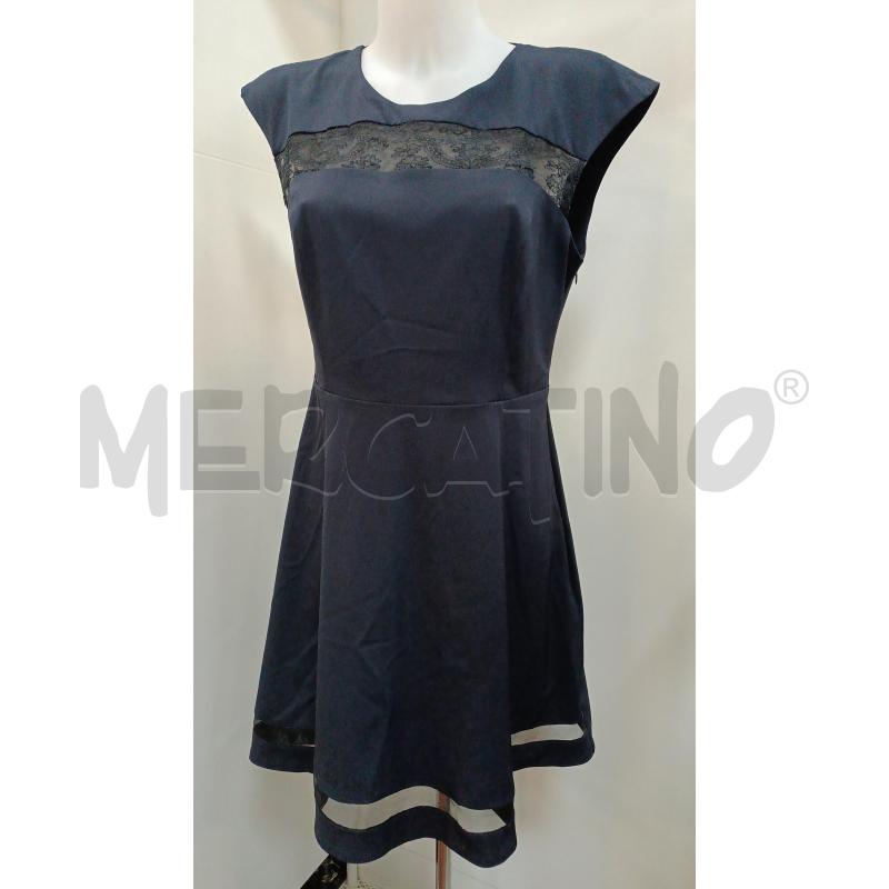 VESTITO DONNA ANNARITA N BLU SMANICATO  | Mercatino dell'Usato Torino tenivelli 1