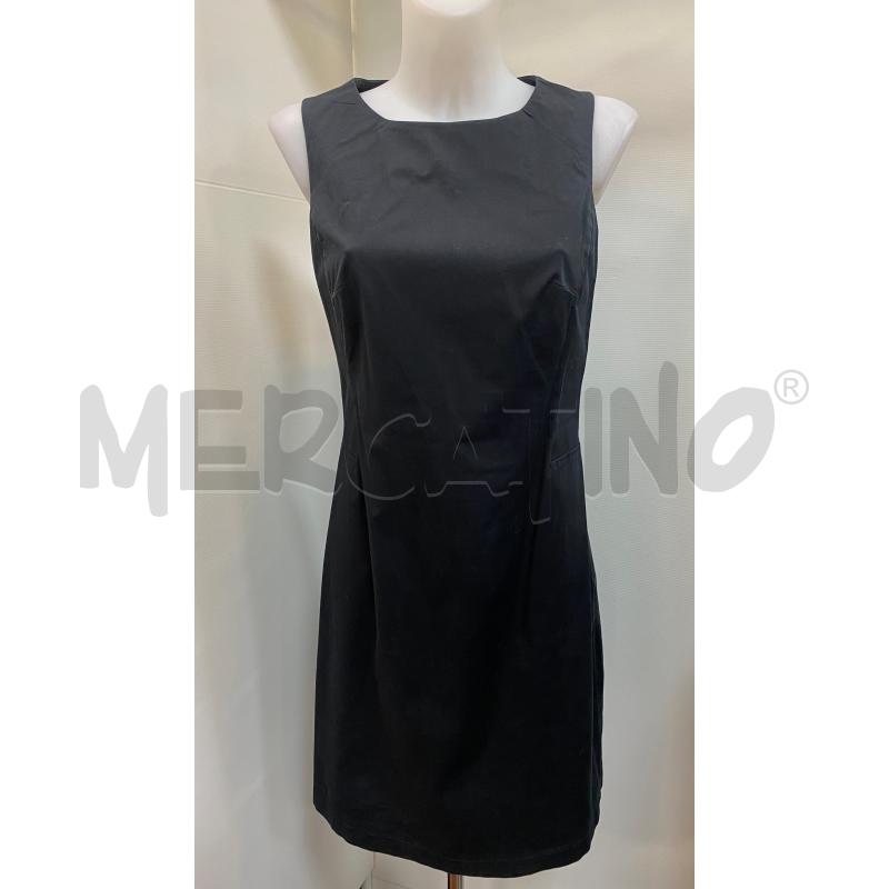 VESTITO DONNA ANNECLAIR NERO SMANICATO  | Mercatino dell'Usato Torino tenivelli 1