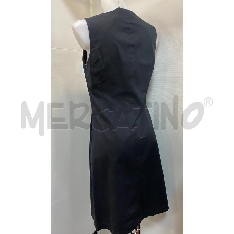 VESTITO DONNA ANNECLAIR NERO SMANICATO  | Mercatino dell'Usato Torino tenivelli 2