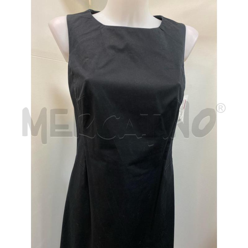 VESTITO DONNA ANNECLAIR NERO SMANICATO  | Mercatino dell'Usato Torino tenivelli 3