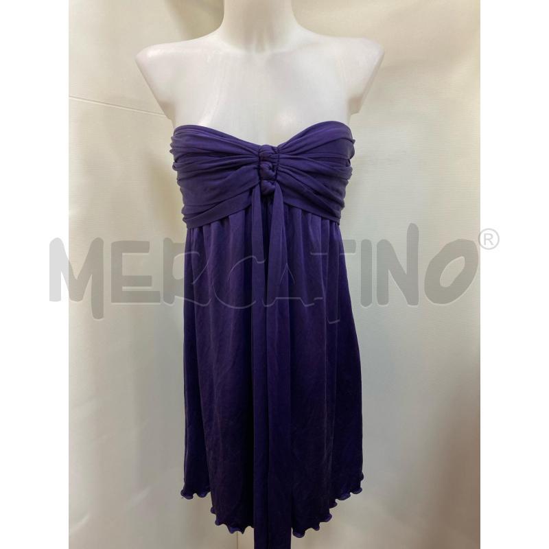 VESTITO DONNA ARMANI JEANS VIOLA FASCIA  | Mercatino dell'Usato Torino tenivelli 4