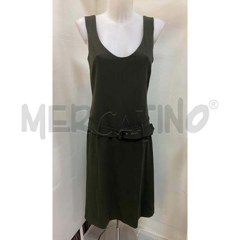 VESTITO DONNA ASPESI BLU SMANICATO VERDE  | Mercatino dell'Usato Torino tenivelli 1
