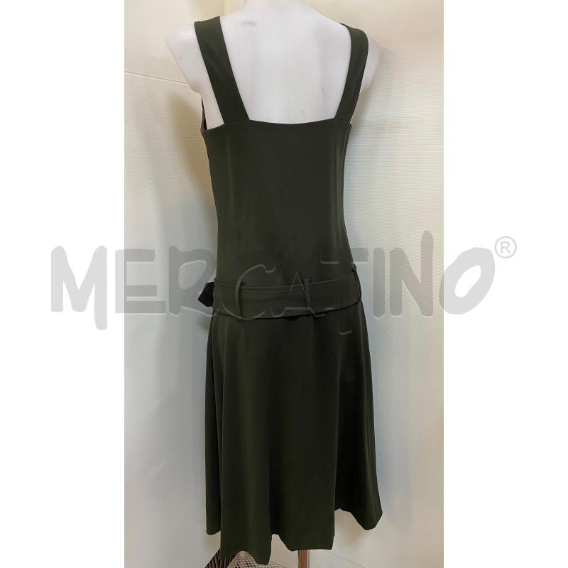 VESTITO DONNA ASPESI BLU SMANICATO VERDE  | Mercatino dell'Usato Torino tenivelli 3