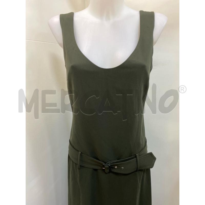 VESTITO DONNA ASPESI BLU SMANICATO VERDE  | Mercatino dell'Usato Torino tenivelli 4