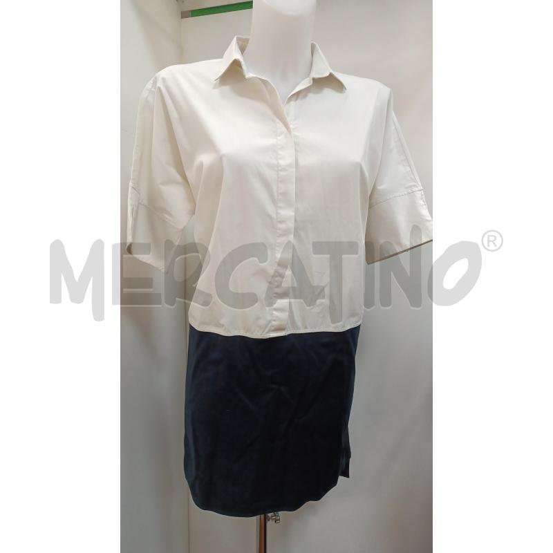 VESTITO DONNA AT.P.CO PANNA BLU 1/2MANICA | Mercatino dell'Usato Torino tenivelli 1