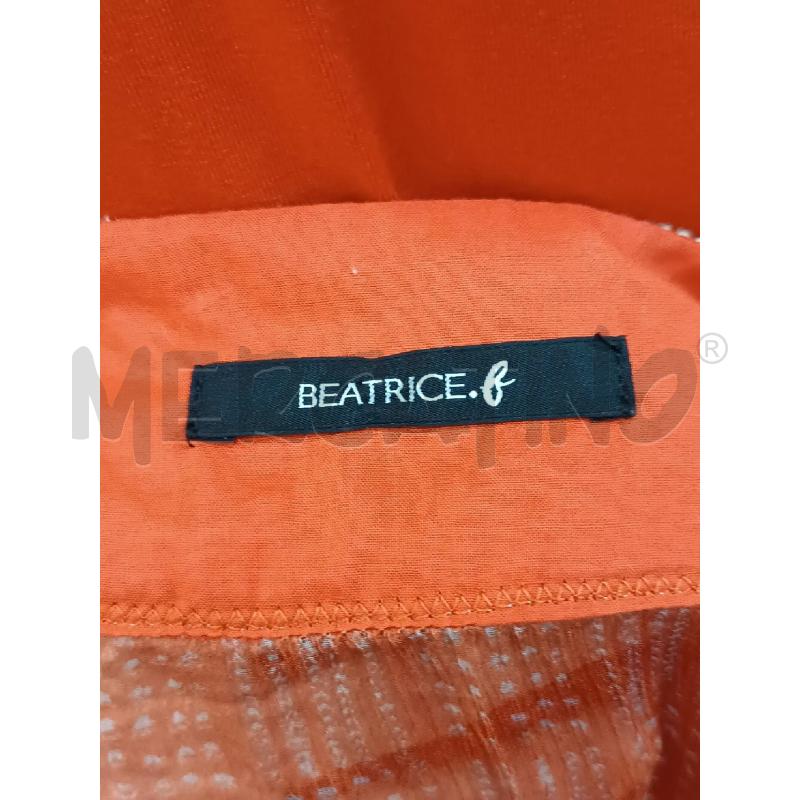 VESTITO DONNA BEATRICE F ARANCIONE SOTTOVESTE + VESTITO  | Mercatino dell'Usato Torino tenivelli 5