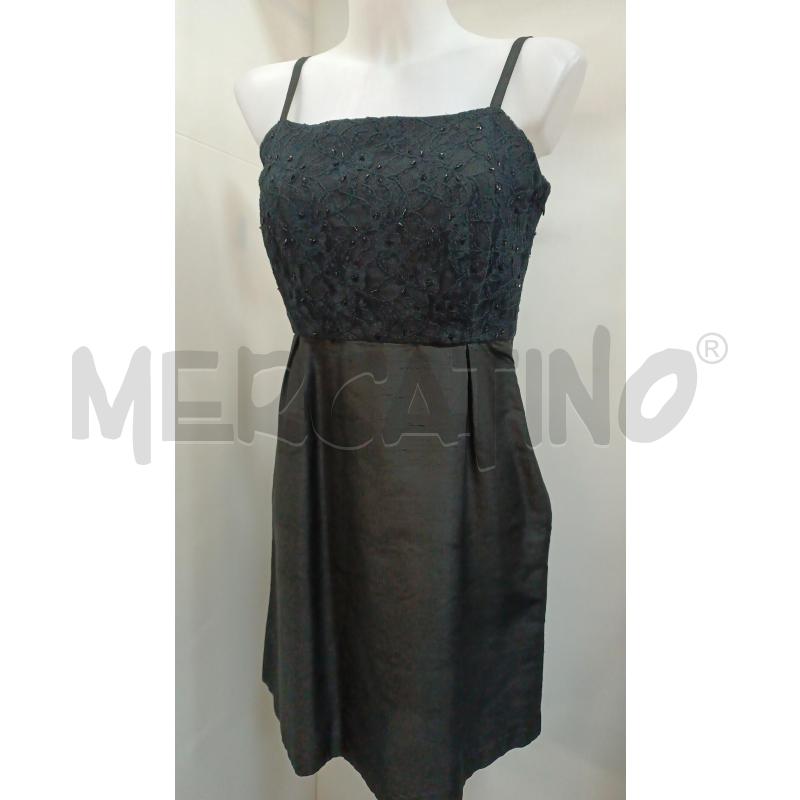 VESTITO DONNA CACHAREL NERO STRQASS E PIZZO BRETELLE  | Mercatino dell'Usato Torino tenivelli 1